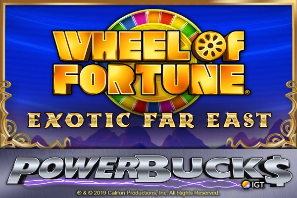 10550 powerbucks wheel of fortune exotic far east